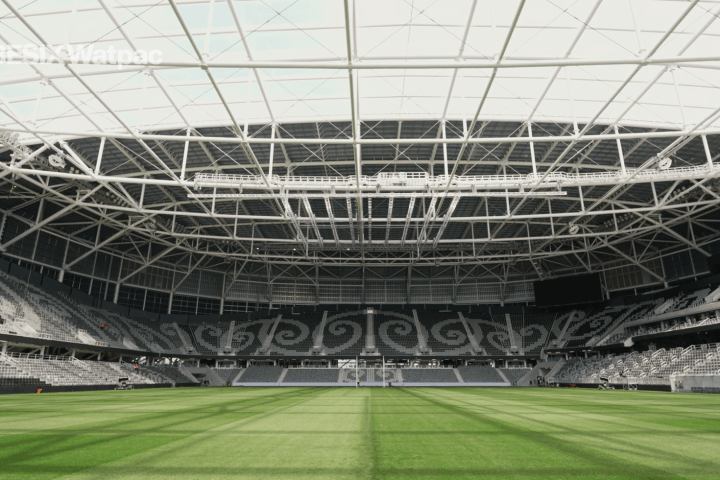 One NZ Stadium Nears Completion on Time and on Budget